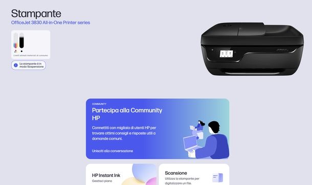 Installare scanner stampante HP macOS