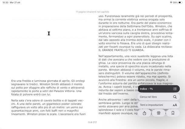 Leggere eBook su Libri