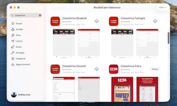 Installare ClasseViva su Mac