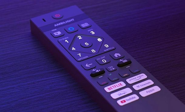 telecomando Smart TV Philips Ambilight