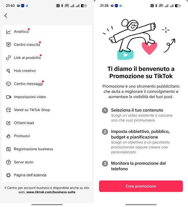 Sponsorizzazione su TikTok