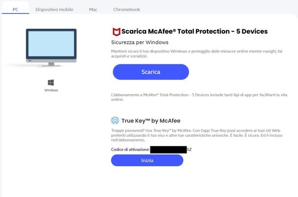 Download McAfee Windows