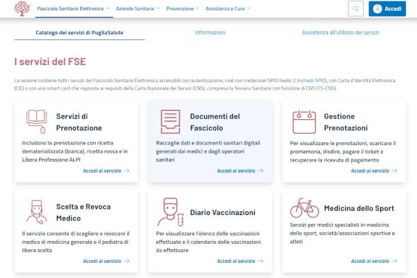 Portale Sanità Regione Puglia