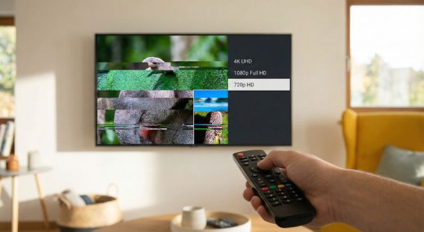 Cambiare risoluzione schermo TV Samsung