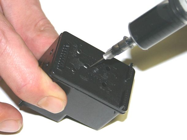 Iniettare inchiostro cartuccia