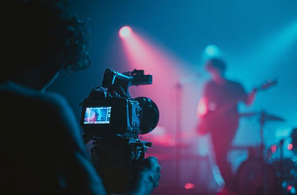 Videocamera 4k professionale