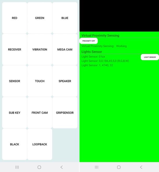 test sensore prossimità