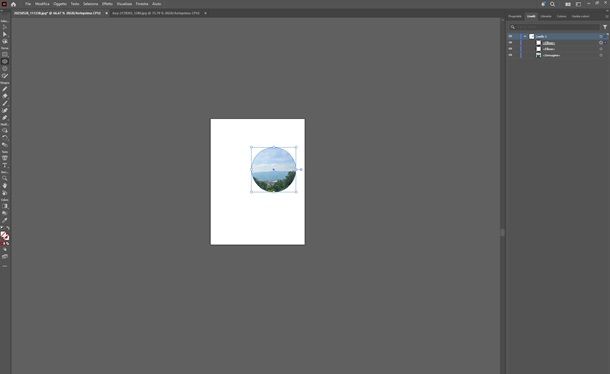 Come ritagliare un'immagine su Illustrator