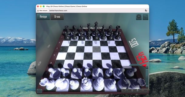 come si gioca a scacchi 3D