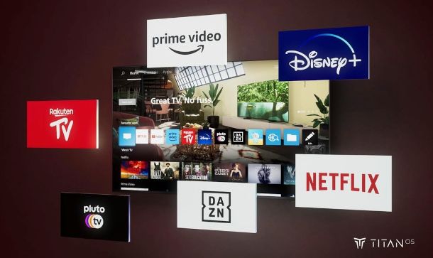 schermata Titan OS