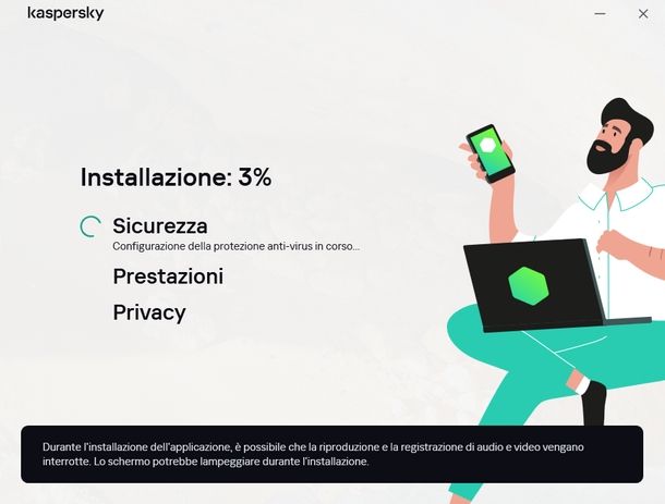 Installazione Kaspersky Windows