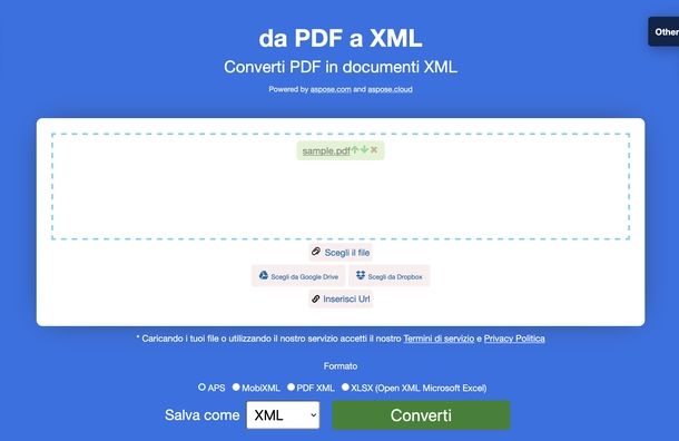 Aspose PDF Converter