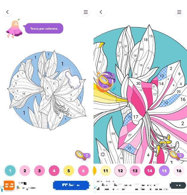 Color Planet app per colorare con i numeri