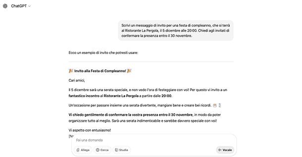 Migliori prompt per ChatGPT per attività quotidiane