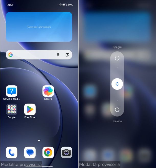 Come disattivare la modalit&agrave; sicura su Xiaomi