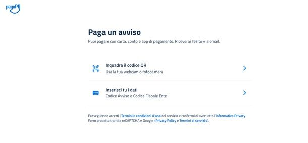 accedere pagoPA senza SPID