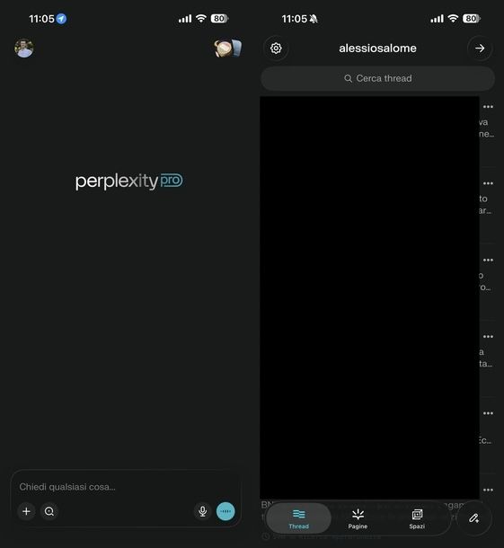 Perplexity app