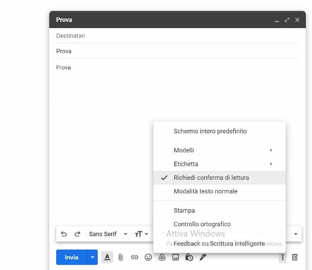 Funzione integrata Gmail