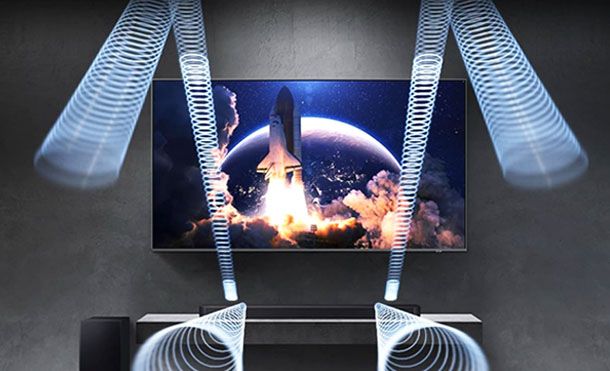 Soundbar + TV Samsung