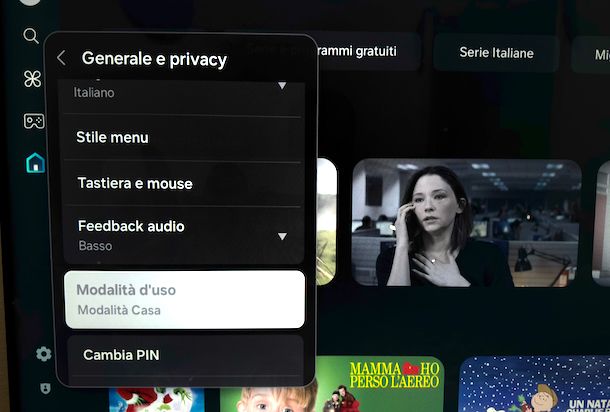 Disattivare modalità rivendita Smart TV Samsung