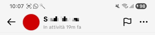 come vedere ultimo accesso TikTok chat