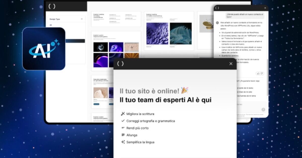 Come creare un sito su WordPress con l’AI di Register.it | Salvatore ...
