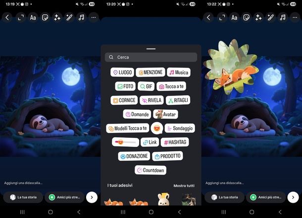 Come sovrapporre due foto su Instagram stories