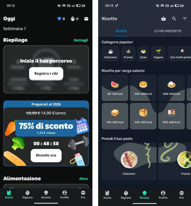 YAZIO – Conta Calorie