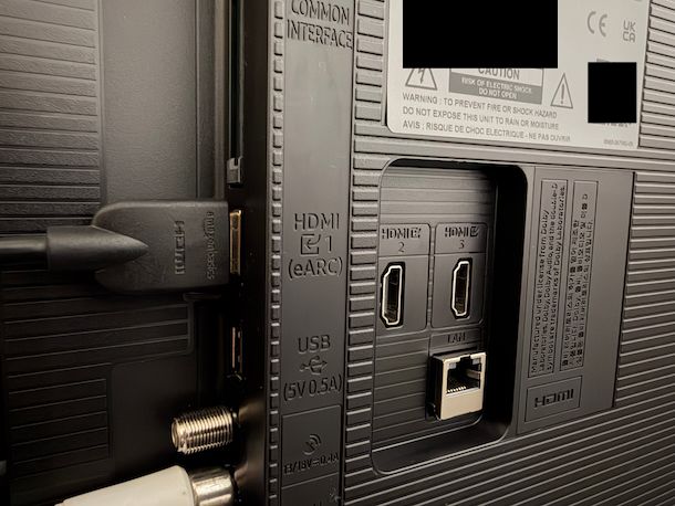 Porte HDMI Smart TV Samsung