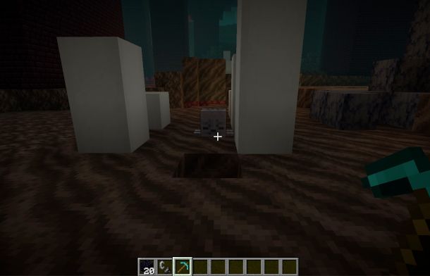 ghast triste nel Nether