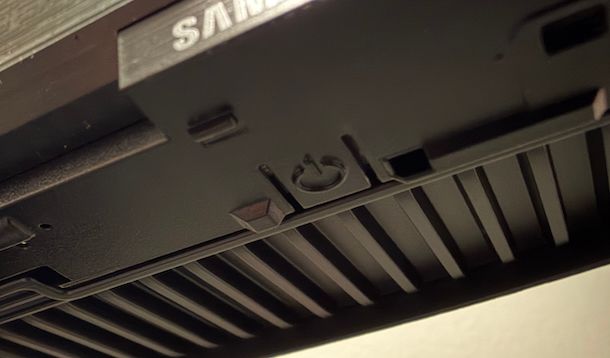 Tasto fisico Smart TV Samsung