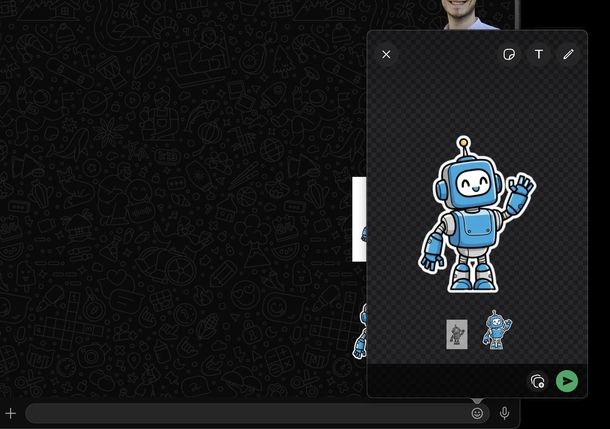 Creare emoji per WhatsApp macOS