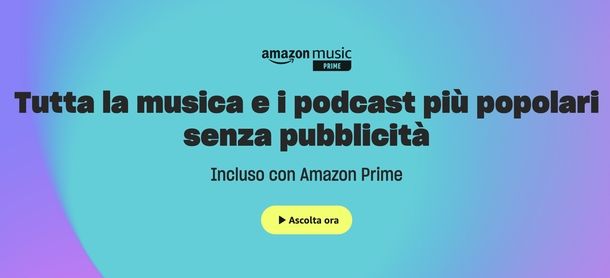 Amazon Music Prime