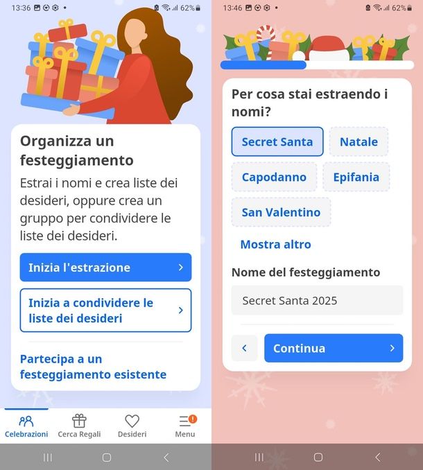 drawnames app Secret Santa 01