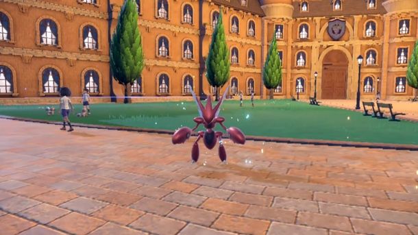 Scyther in Scizor Pok&eacute;mon Scarlatto