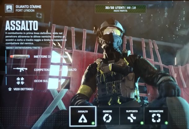 schermata di caricamento REDSEC