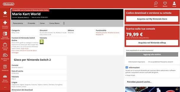 Come giocare online con Nintendo Switch