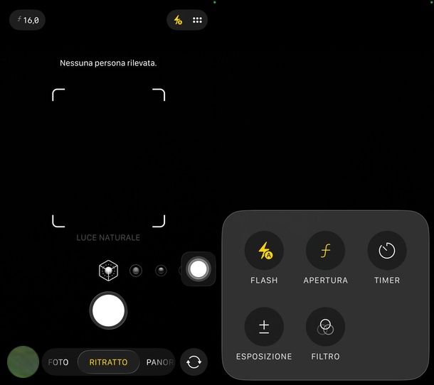 sfocare sfondo foto su iPhone