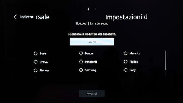 Resettare telecomando LG Smart TV per altri dispositivi