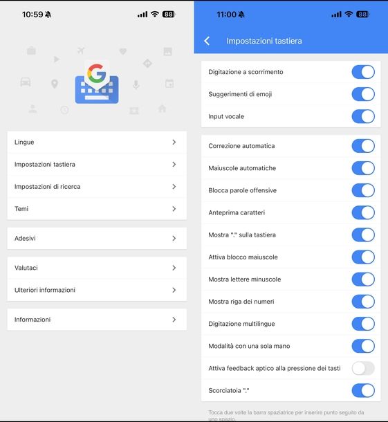 Mettere correttore automatico WhatsApp Gboard iOS