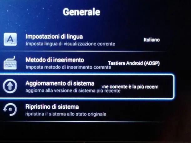 aggiornamento smart TV akai Android 9.0
