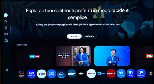 Smart Hub Smart TV Samsung