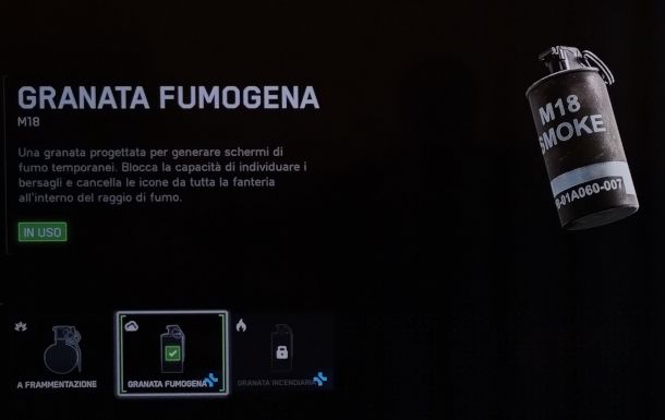 granata fumogeno