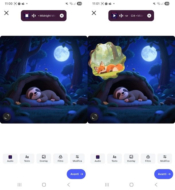 Come sovrapporre due foto Instagram nei post