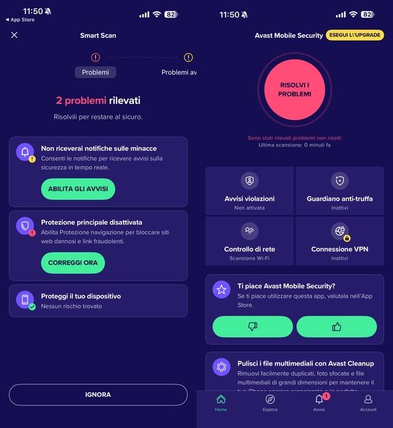 Scaricare Avast antivirus gratis iOS