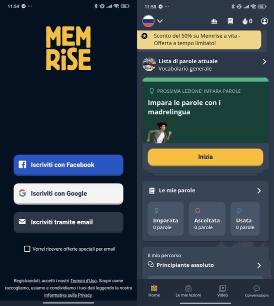 App per imparare il russo