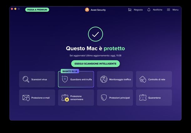 Scaricare Avast antivirus gratis macOS