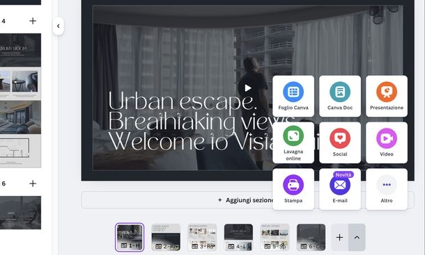 Creare sito Web con Canva