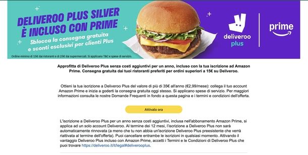 Deliveroo Plus