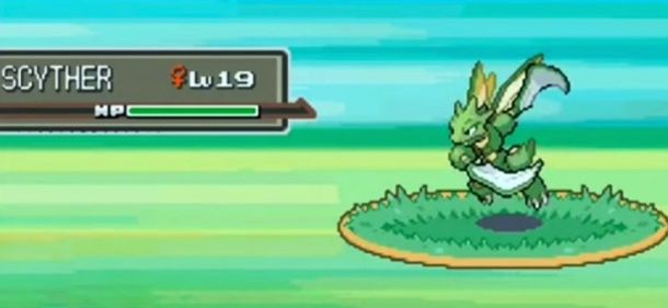 Scyther Pok&eacute;mon Platino